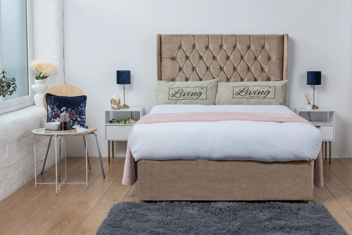 Mary Wingback Divan Bed