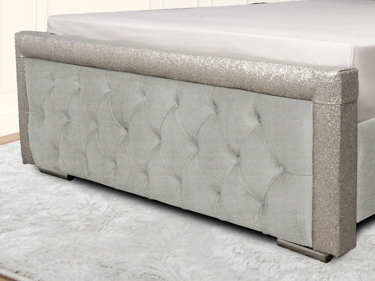 Glitz Upholstered Bed
