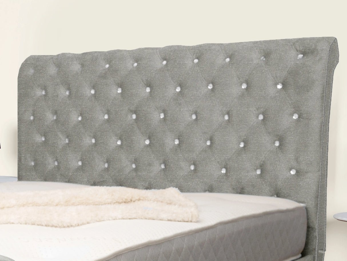 Swanzy Sleigh Upholstered Bed