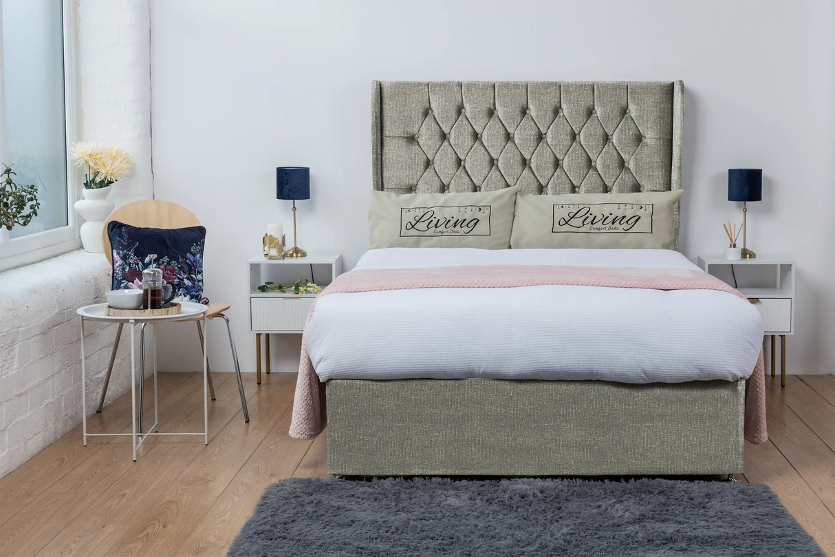 Mary Wingback Divan Bed