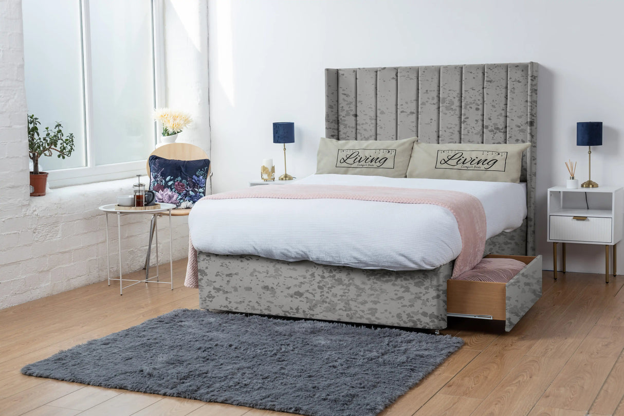 Bella Wingback Divan Bed