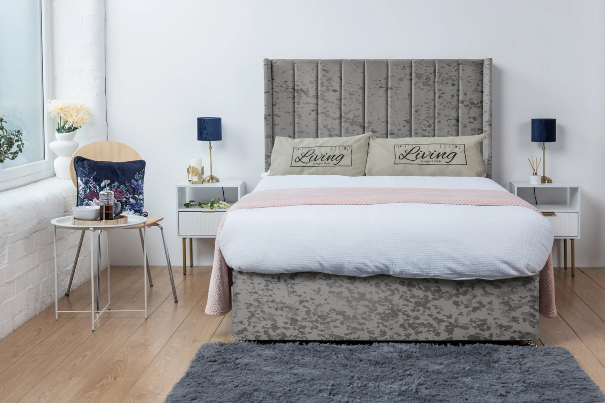 Bella Wingback Divan Bed