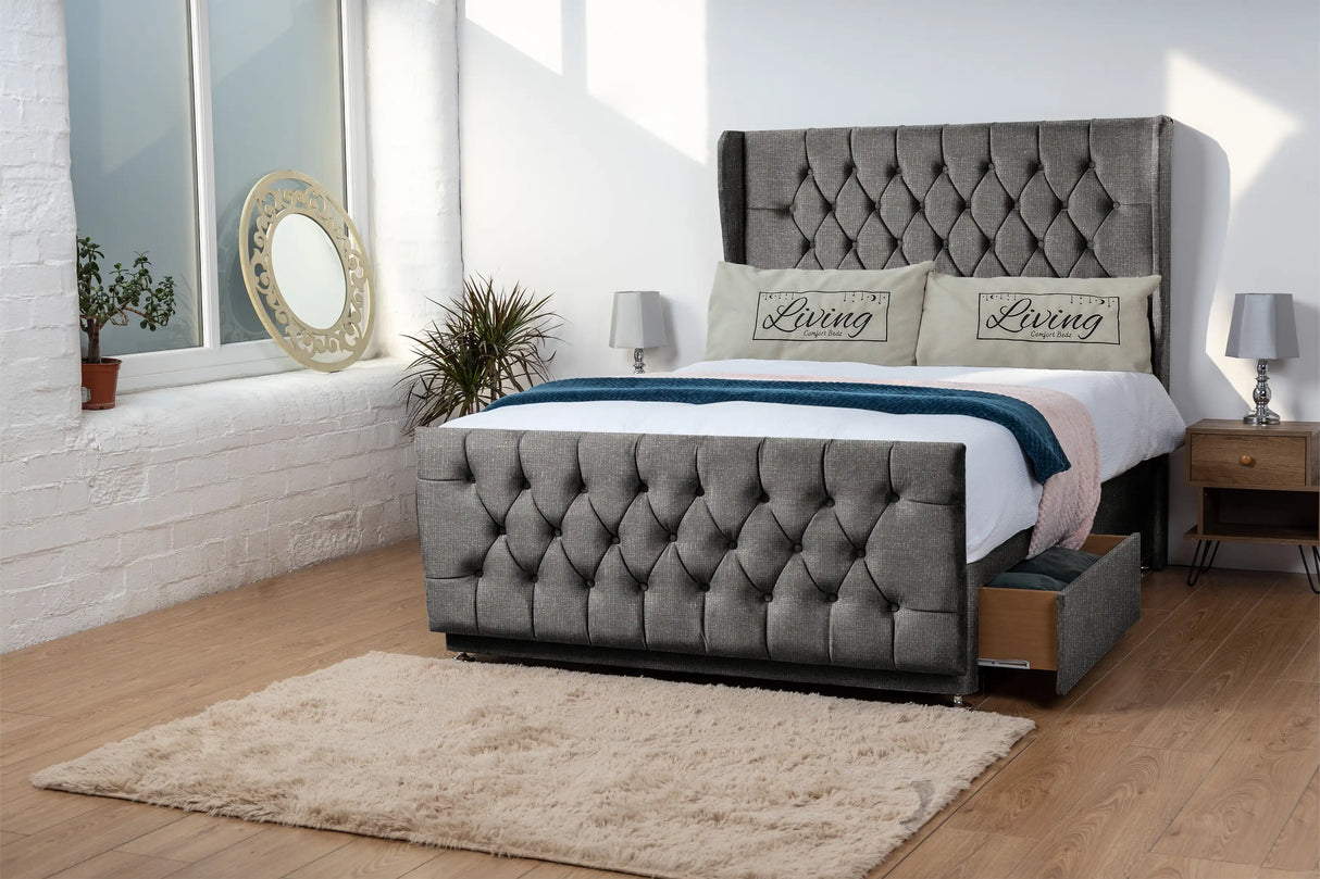 Balamore WingBack Divan Bed