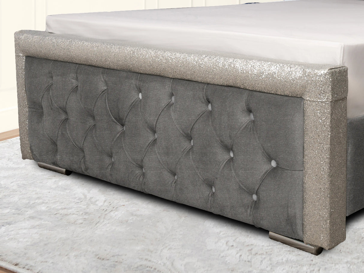 Glitz Upholstered Bed