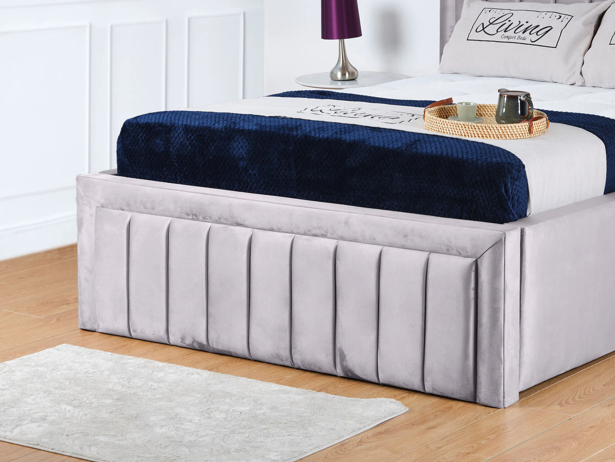 Linea Panel Upholstered Bed
