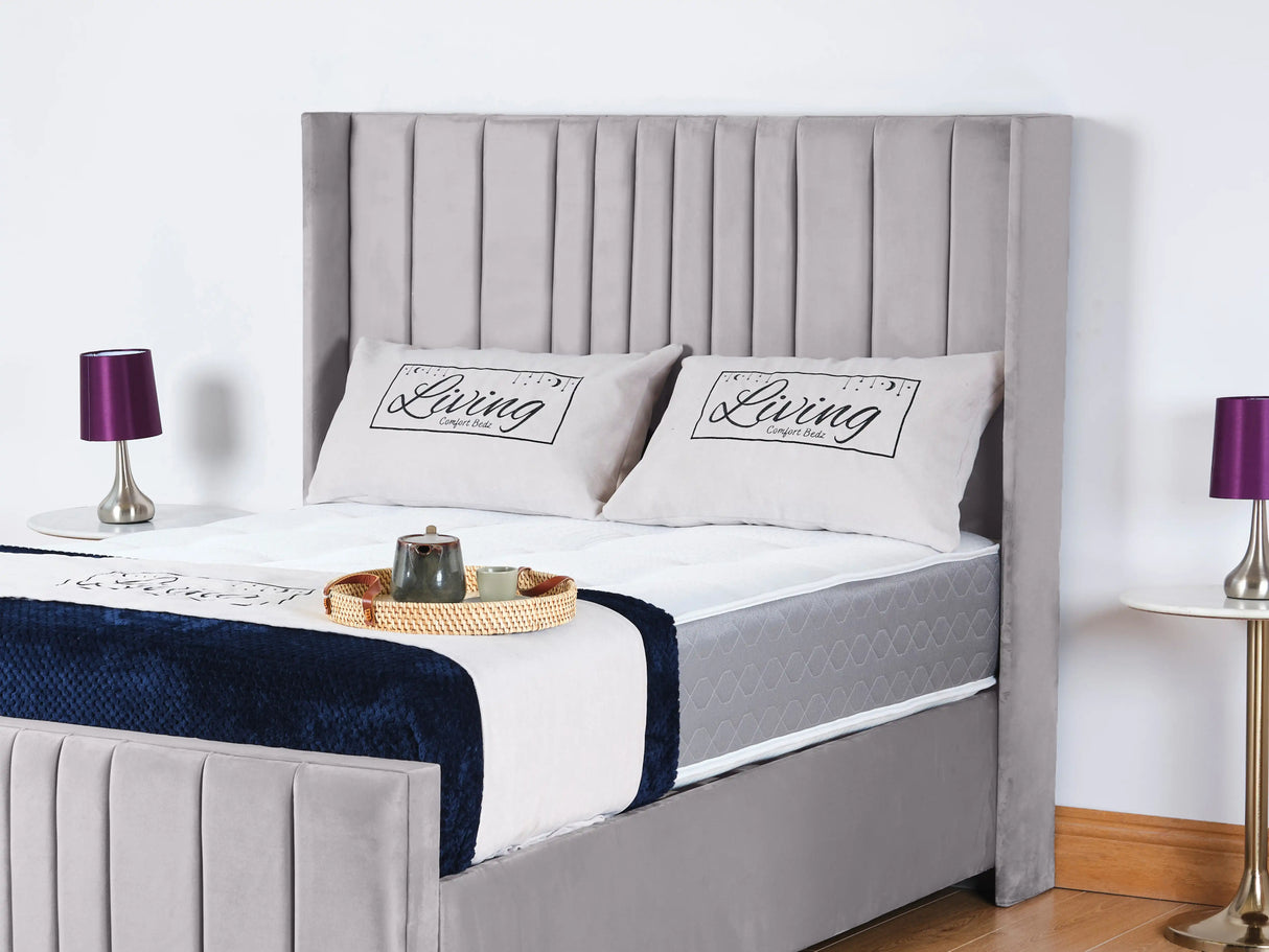 Balmoral Wingback Upholstered Bed