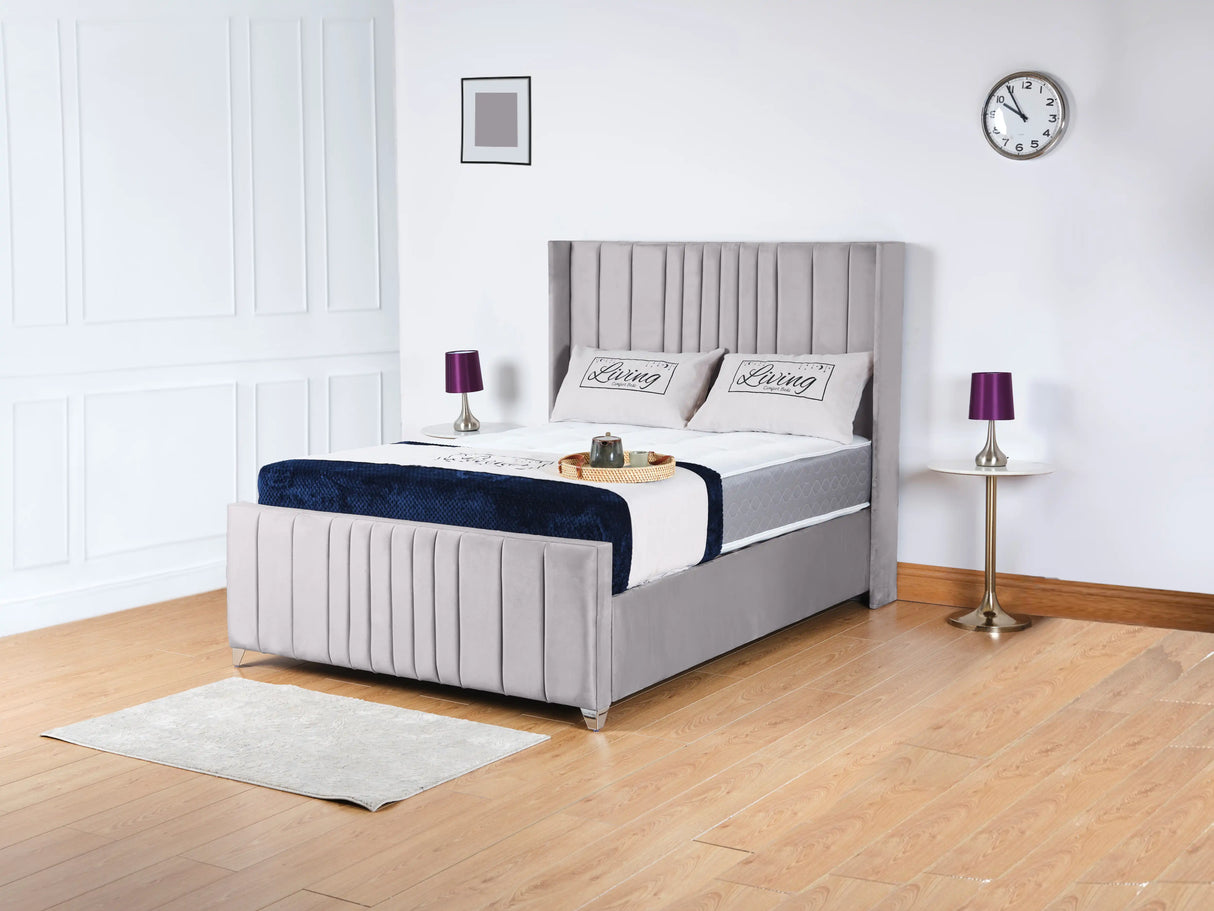 Balmoral Wingback Upholstered Bed