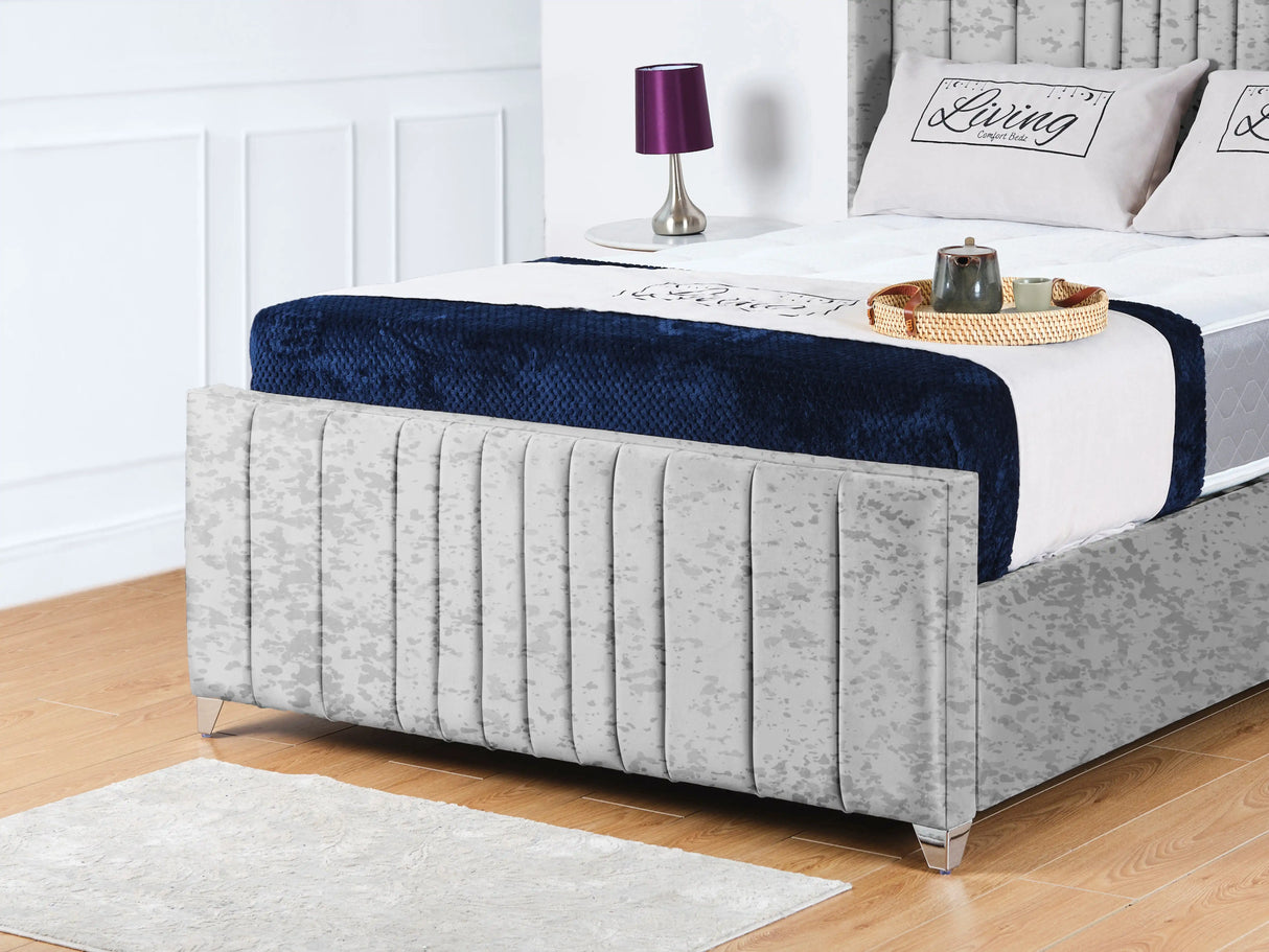 Balmoral Wingback Upholstered Bed