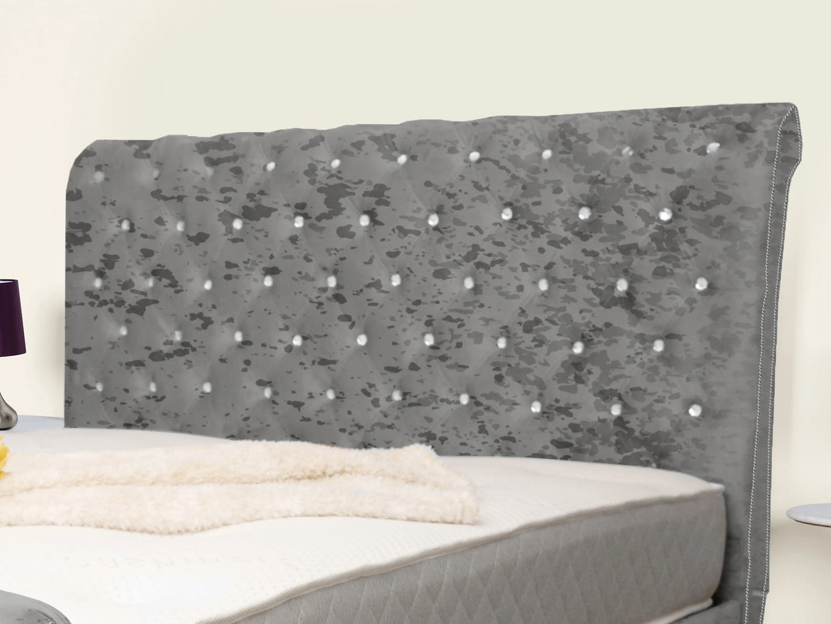 Swanzy Sleigh Upholstered Bed