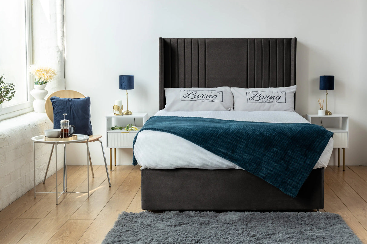 Skyline wingback Divan Bed