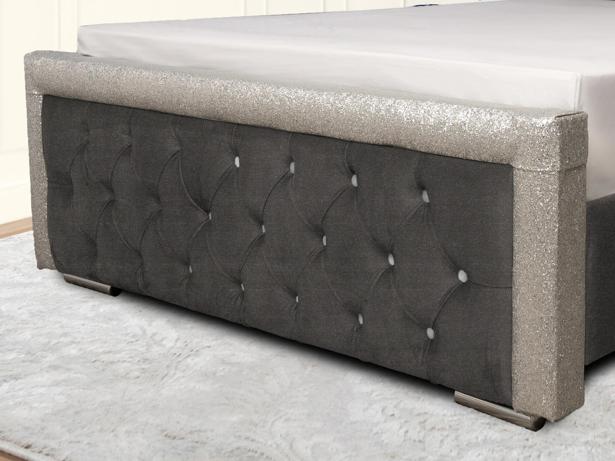 Glitz Upholstered Bed
