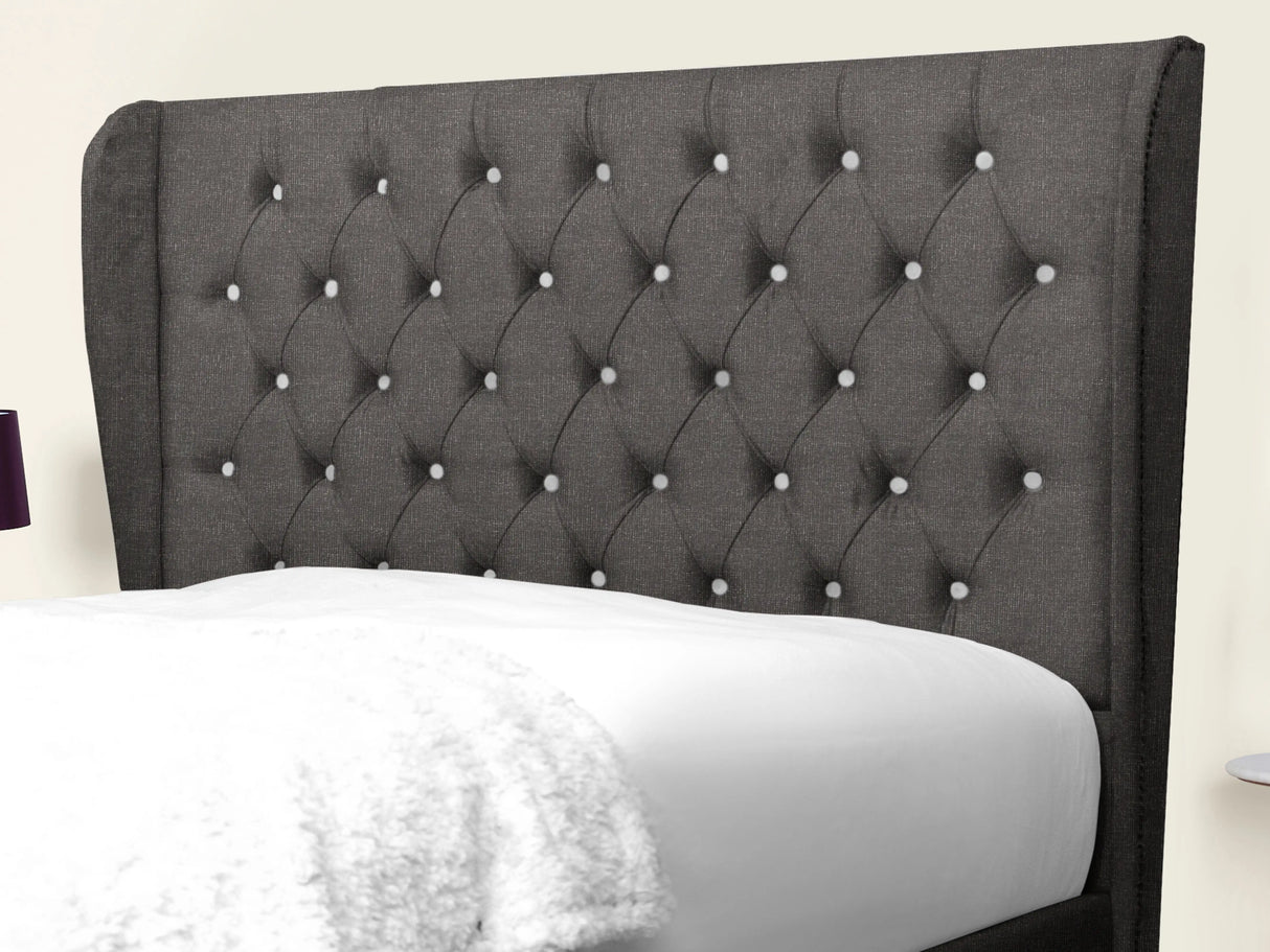 Cierra Wingback Upholstered Bed