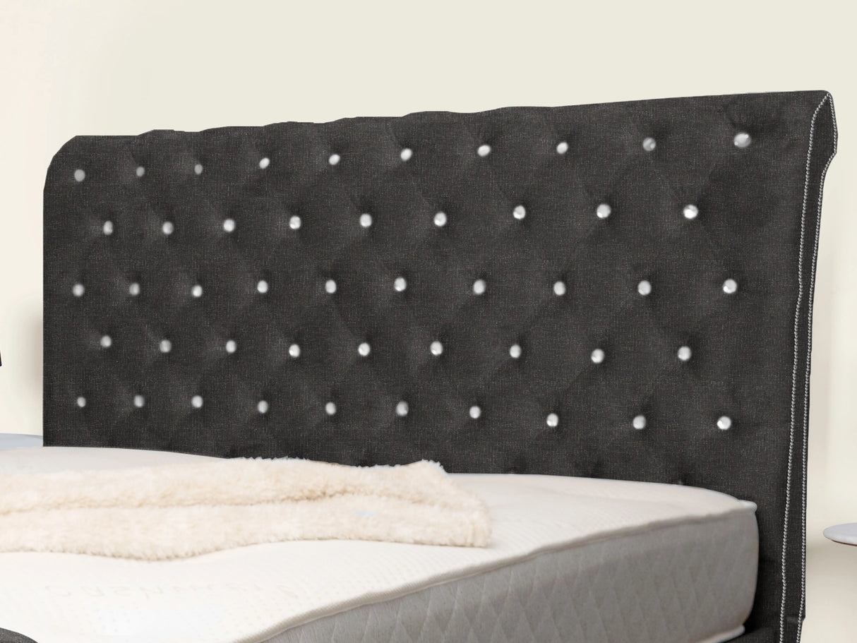 Swanzy Sleigh Upholstered Bed
