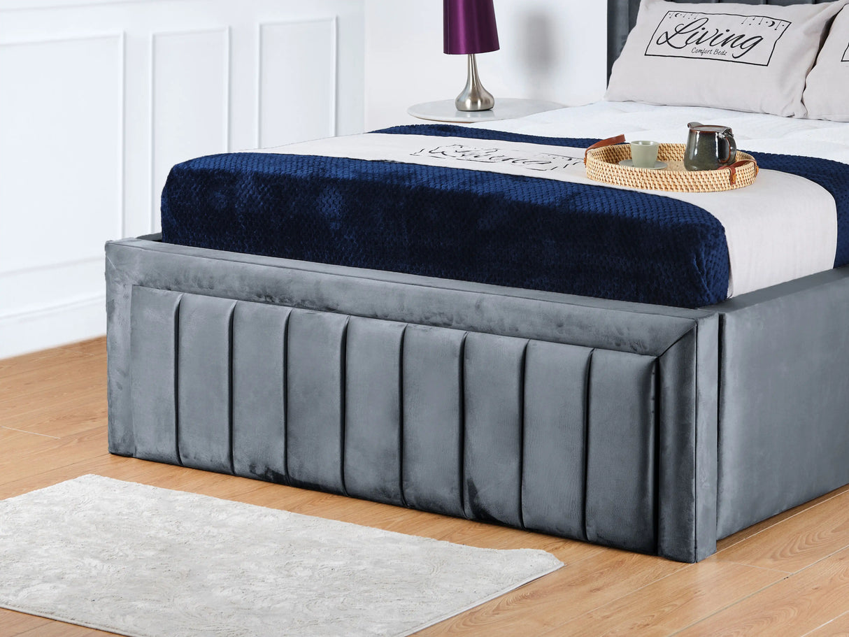 Linea Panel Upholstered Bed
