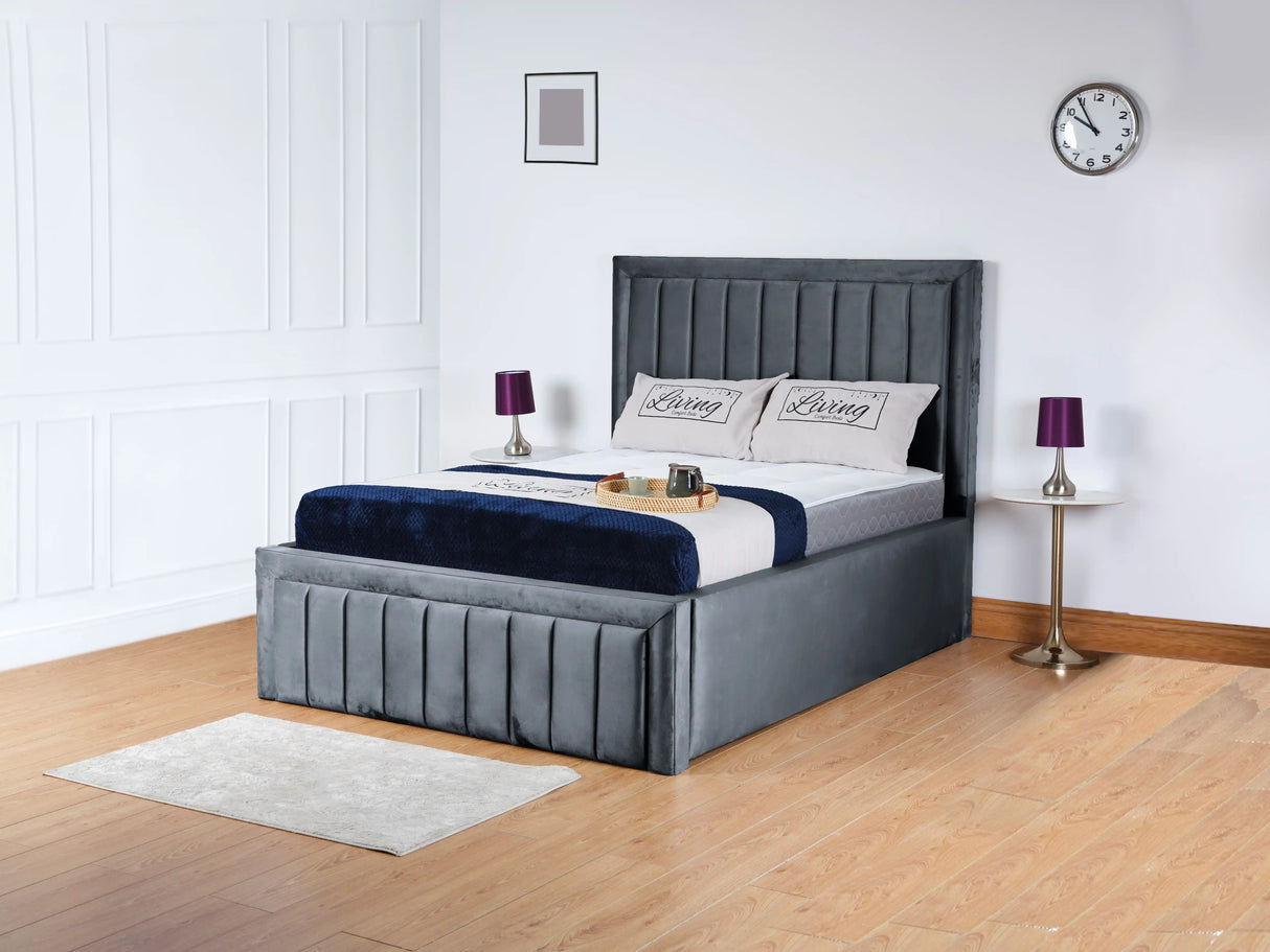 Linea Panel Upholstered Bed