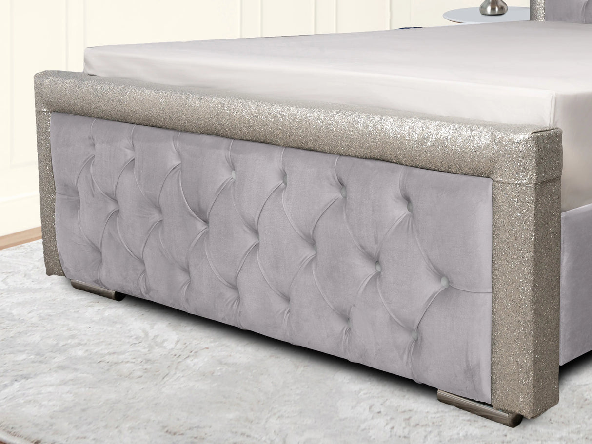 Glitz Upholstered Bed