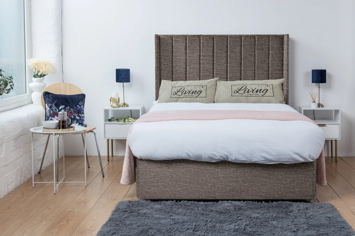 Bella Wingback Divan Bed