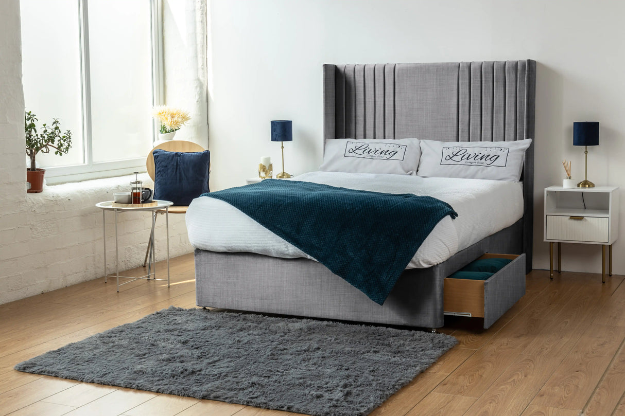 Skyline wingback Divan Bed