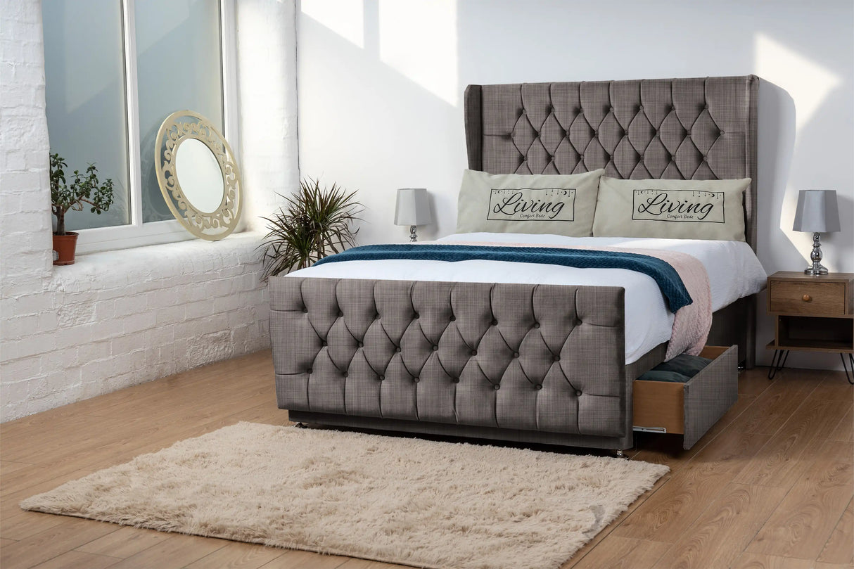 Balamore WingBack Divan Bed