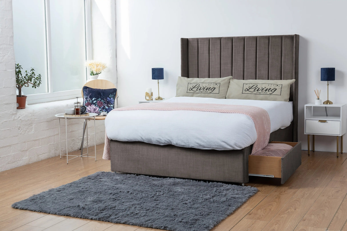 Bella Wingback Divan Bed