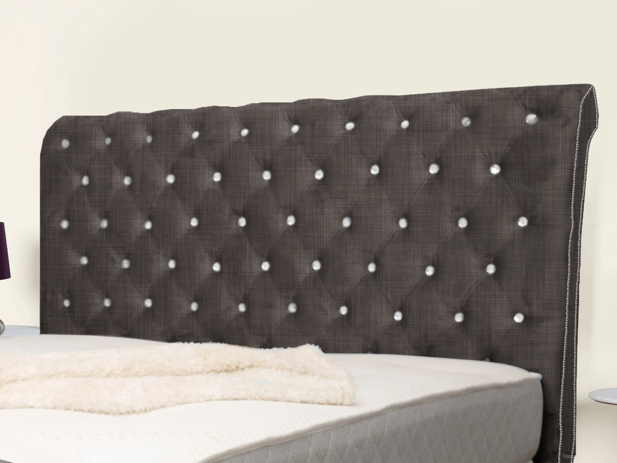 Swanzy Sleigh Upholstered Bed