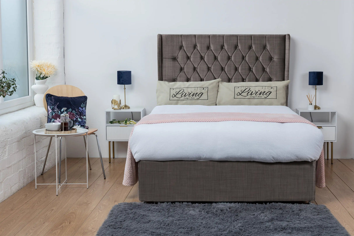 Mary Wingback Divan Bed