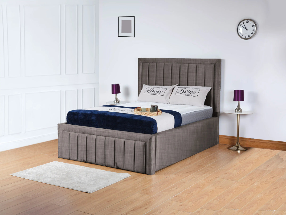 Linea Panel Upholstered Bed