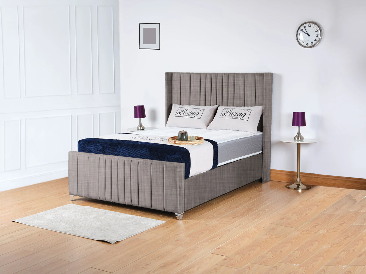 Balmoral Wingback Upholstered Bed