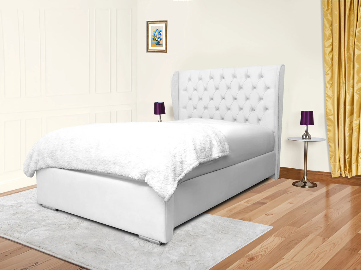 Cierra Wingback Upholstered Bed