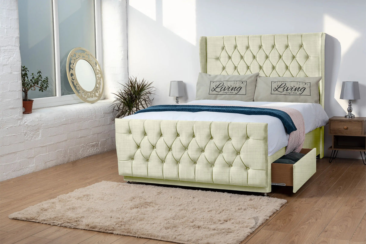 Balamore WingBack Divan Bed