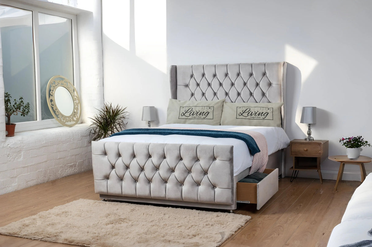 Balamore WingBack Divan Bed