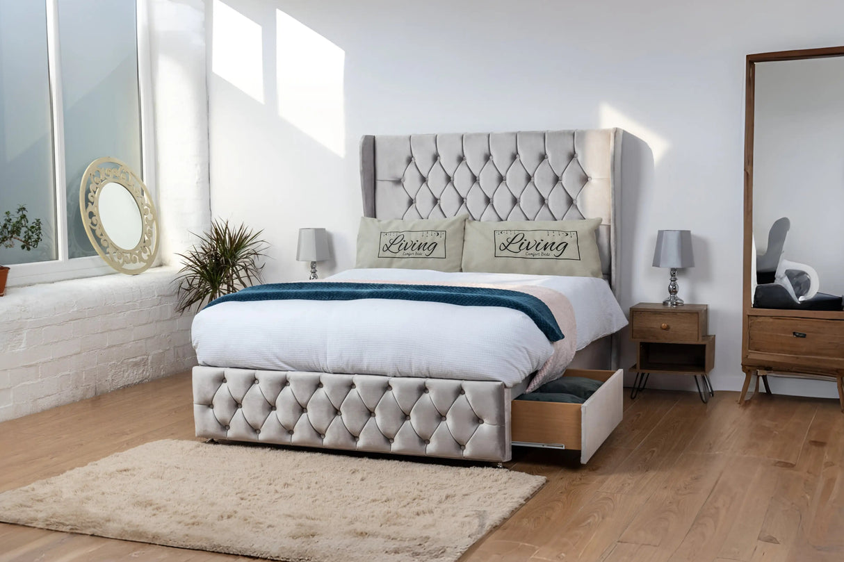 Luxor Wingback Divan Bed