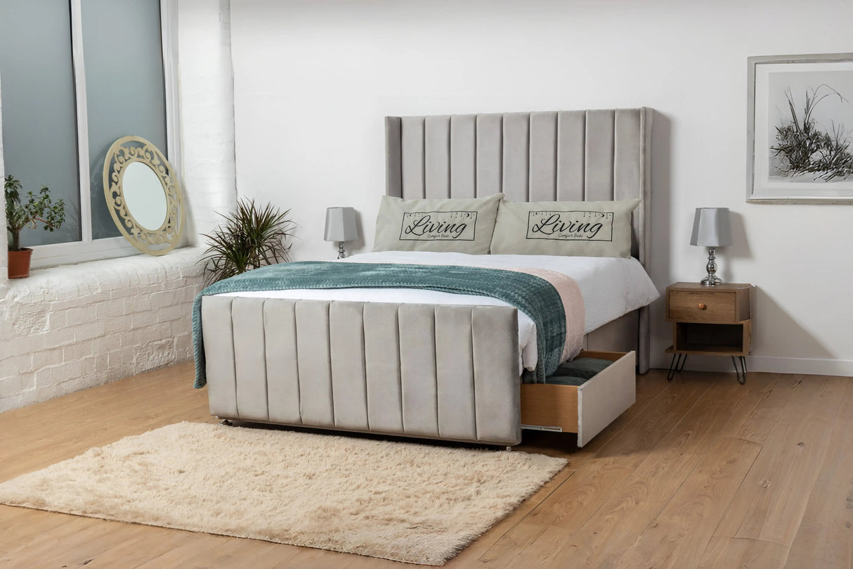 Seoul Wingback Divan Bed