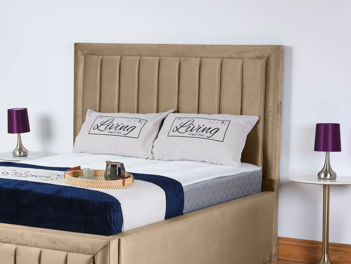 Linea Panel Upholstered Bed