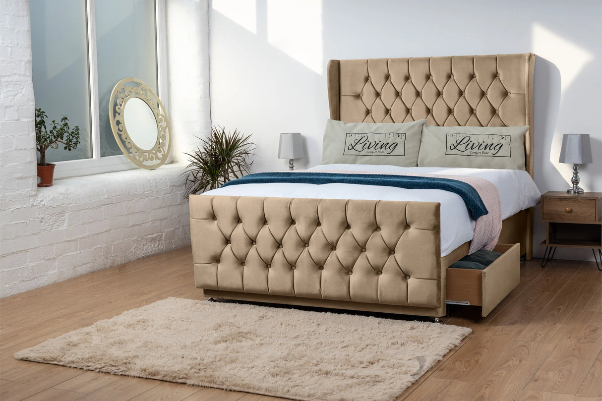 Balamore WingBack Divan Bed