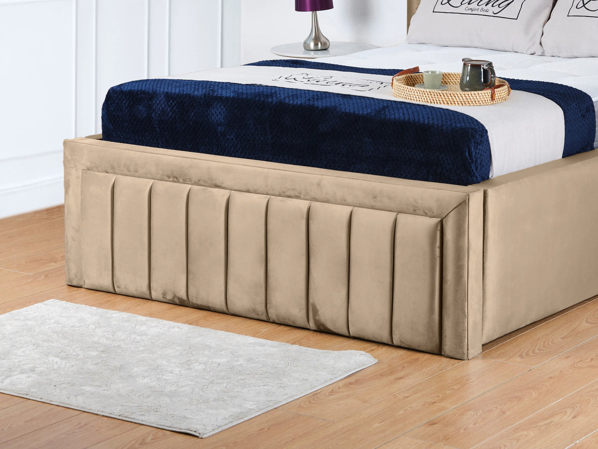 Linea Panel Upholstered Bed