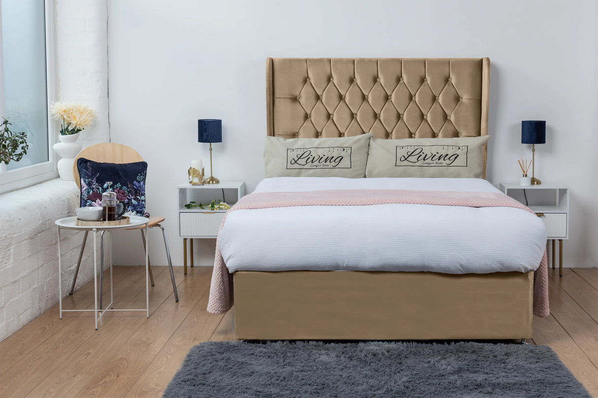 Mary Wingback Divan Bed