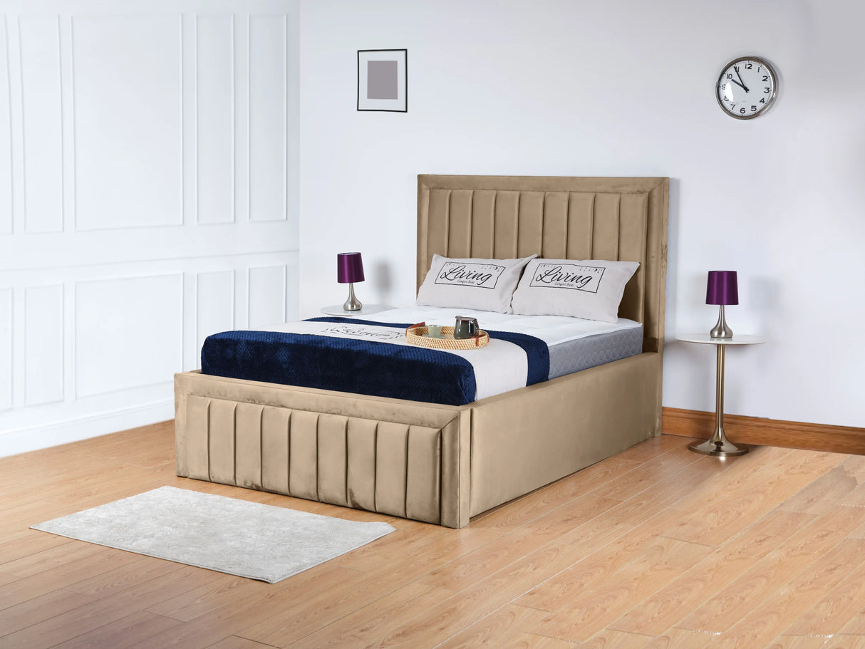 Linea Panel Upholstered Bed