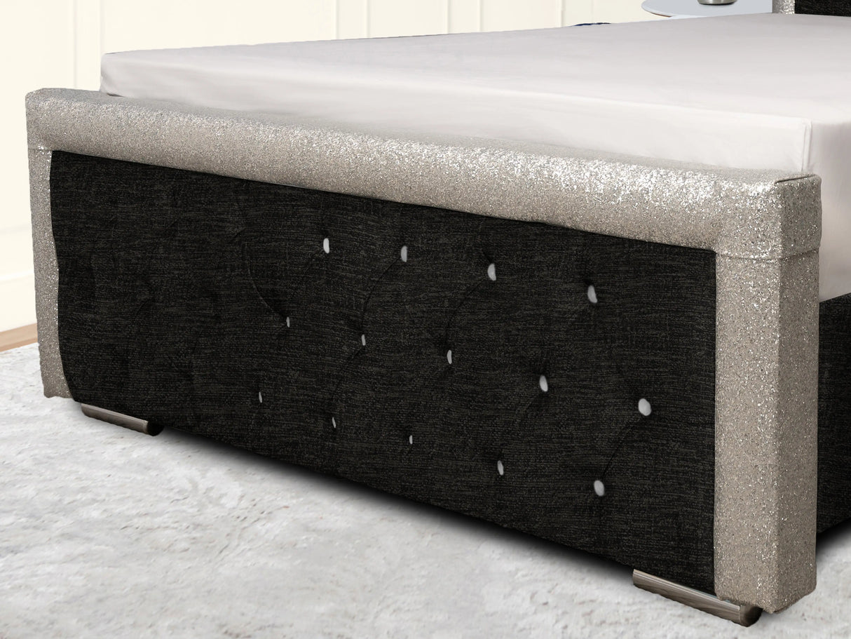 Glitz Upholstered Bed