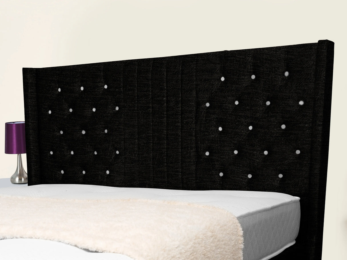 Middleton Wingback Upholstered Bed