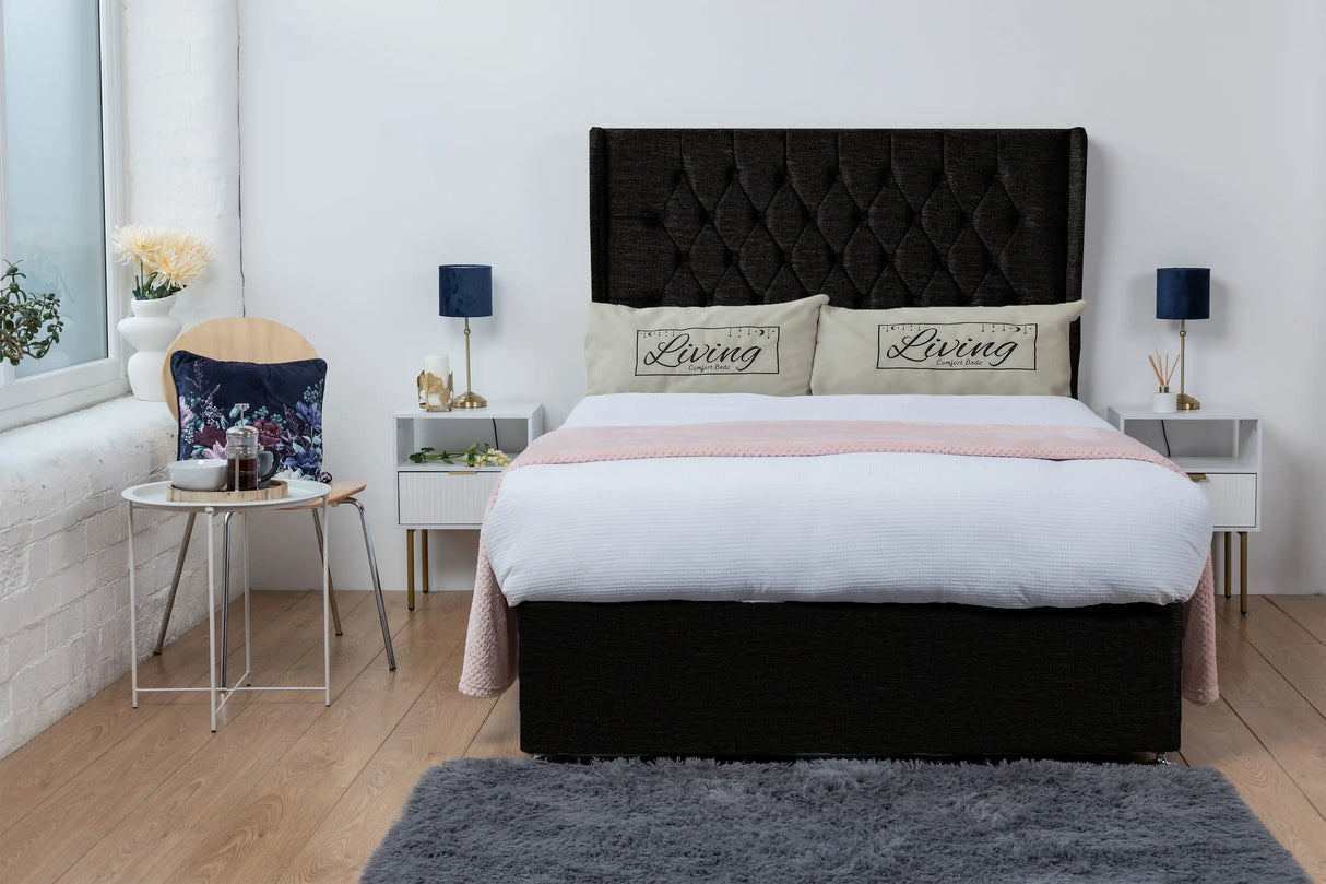 Mary Wingback Divan Bed