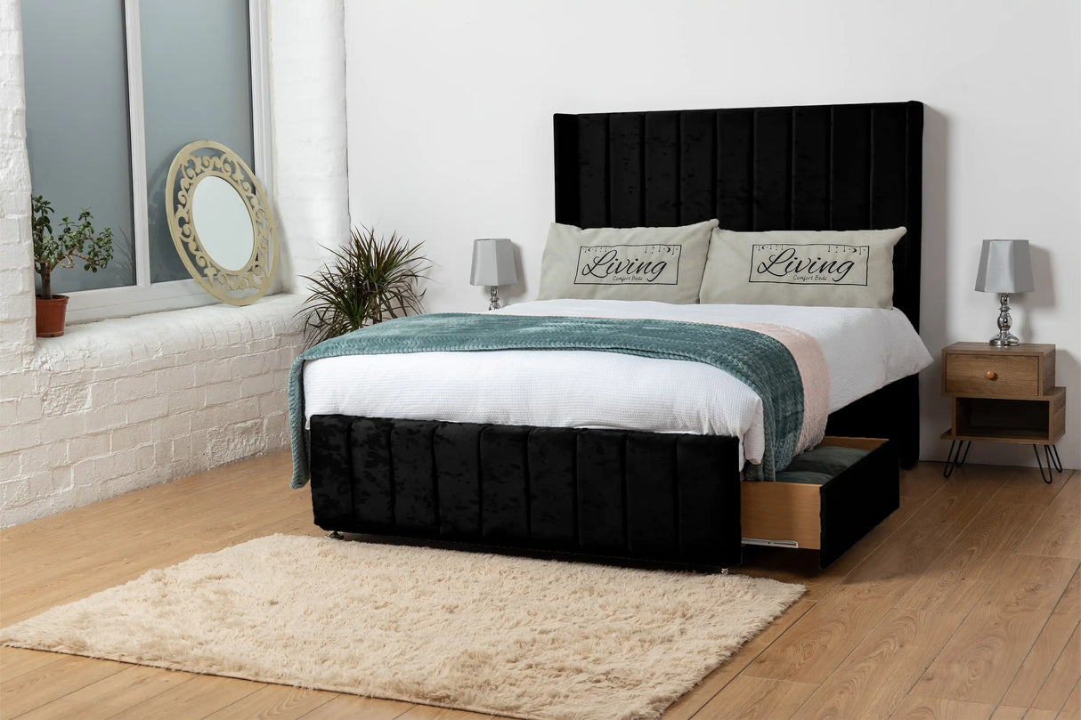 Arizona Wingback Divan Bed