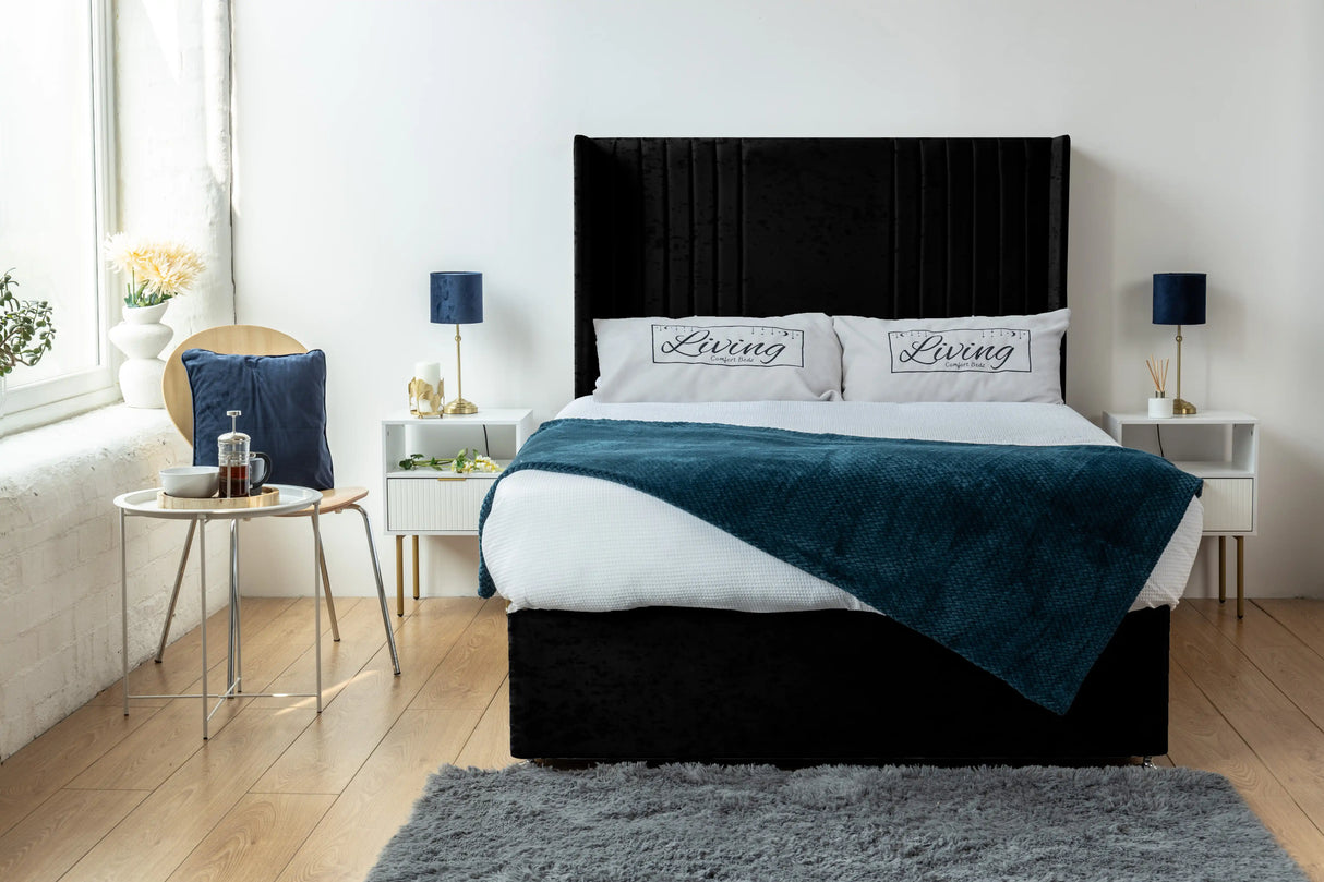 Skyline wingback Divan Bed