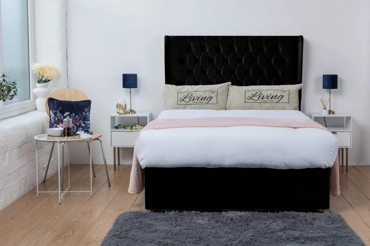 Mary Wingback Divan Bed