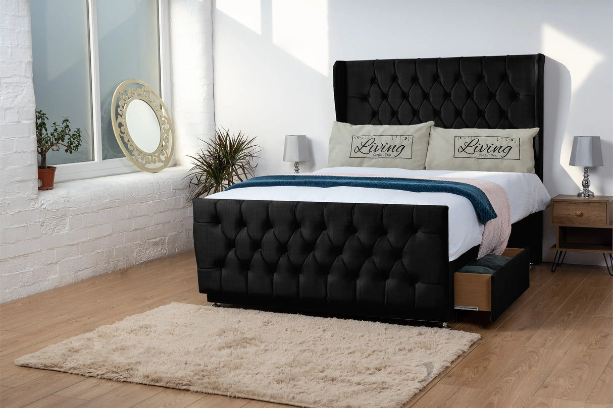 Balamore WingBack Divan Bed