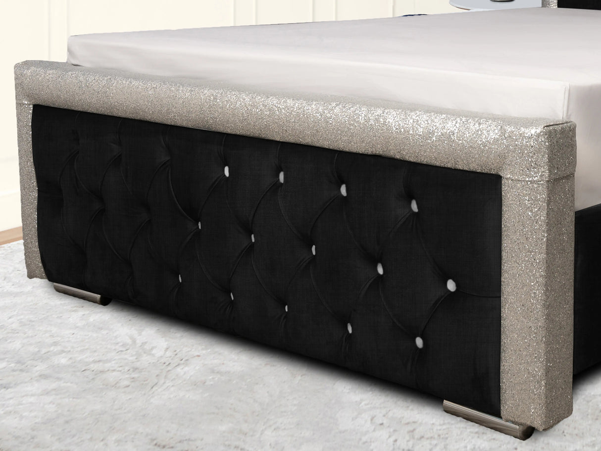 Glitz Upholstered Bed
