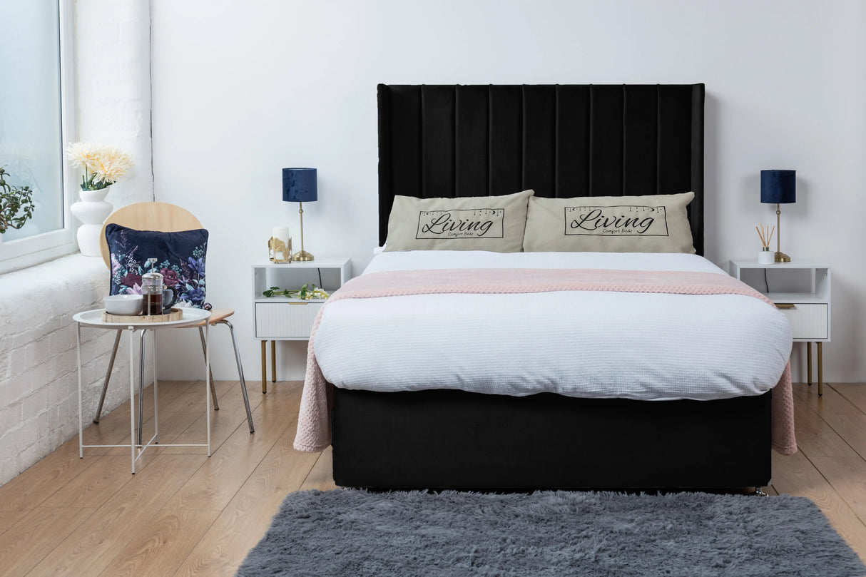 Bella Wingback Divan Bed