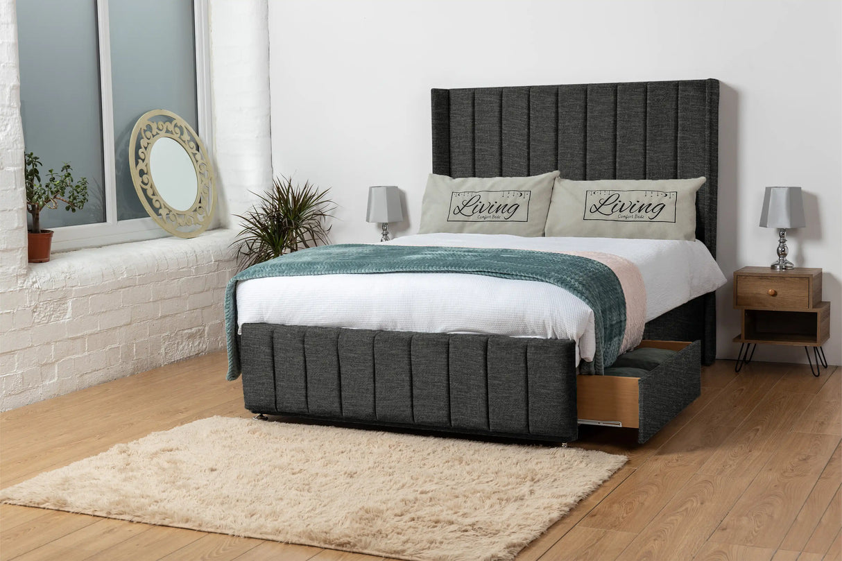 Arizona Wingback Divan Bed