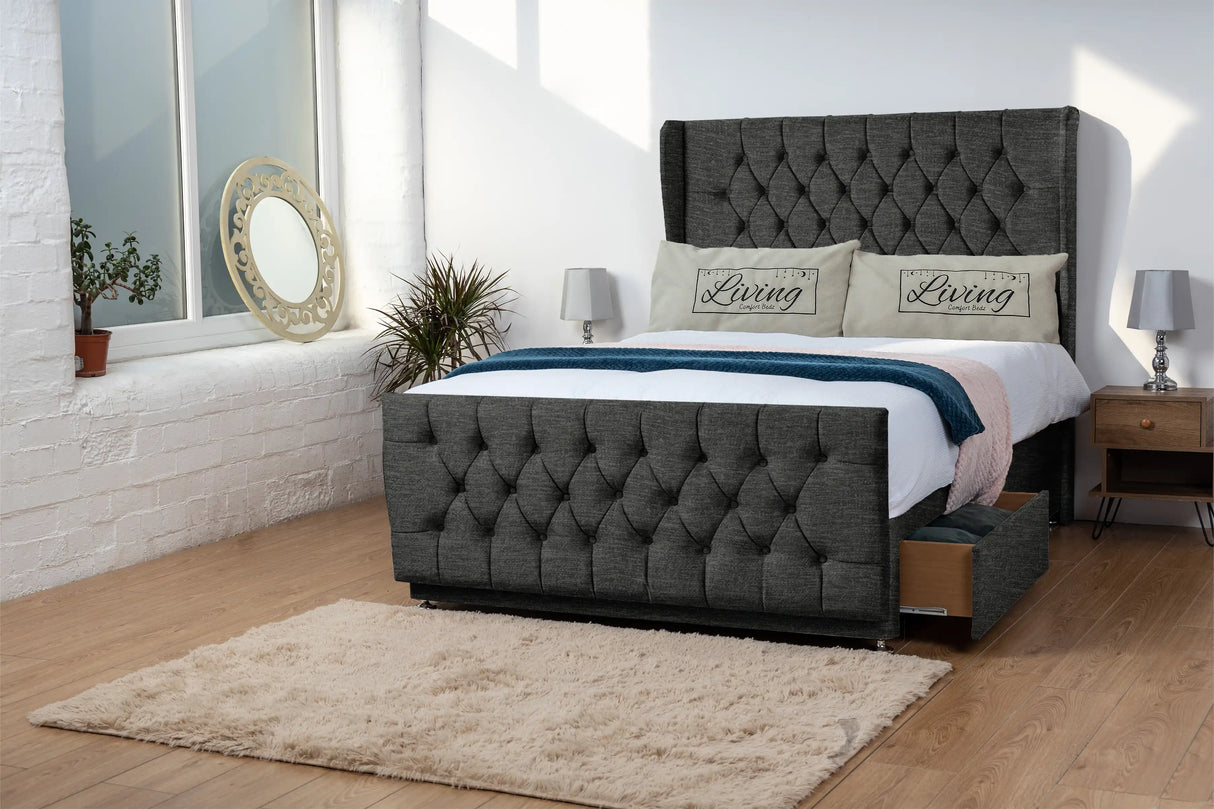 Balamore WingBack Divan Bed