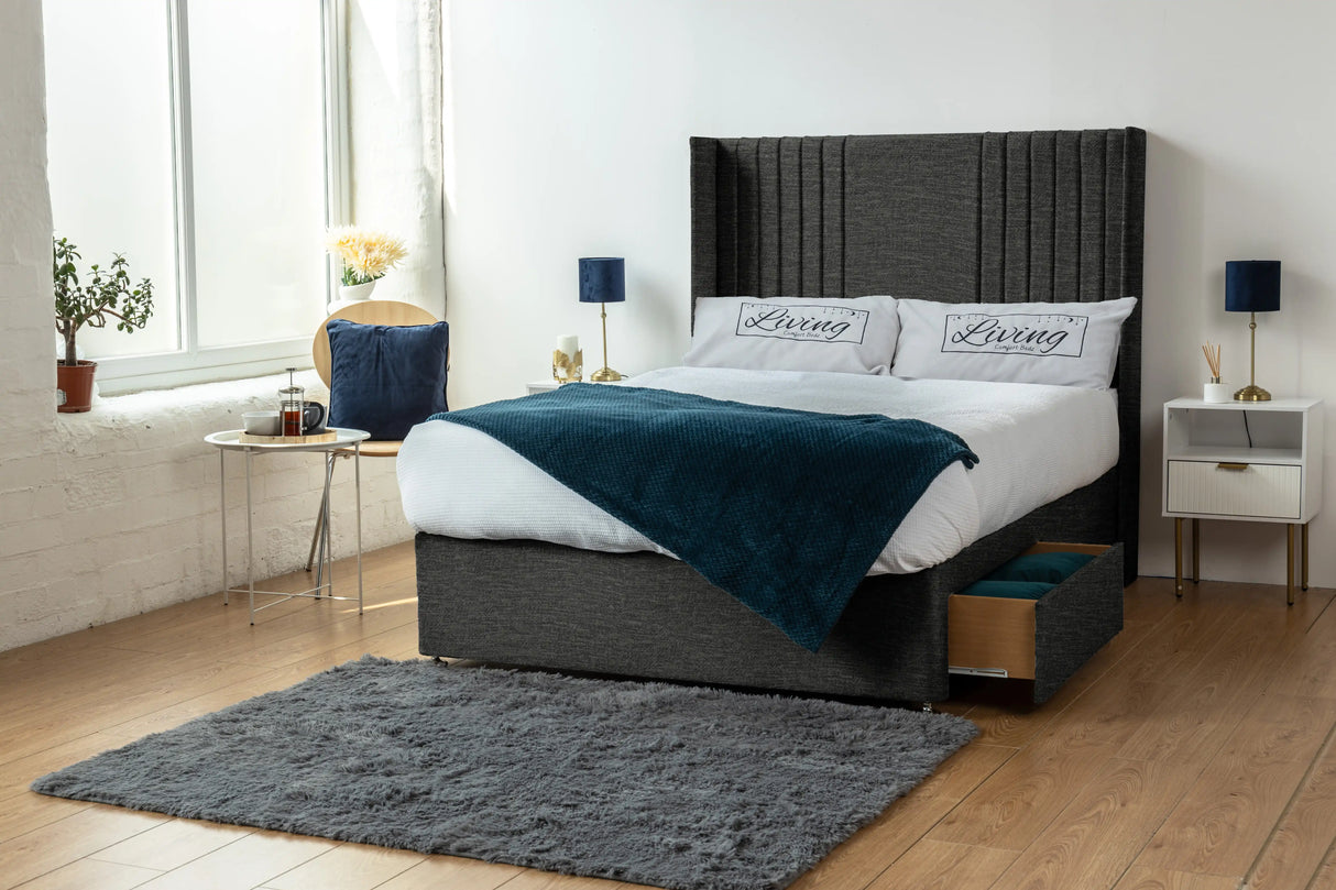 Skyline wingback Divan Bed